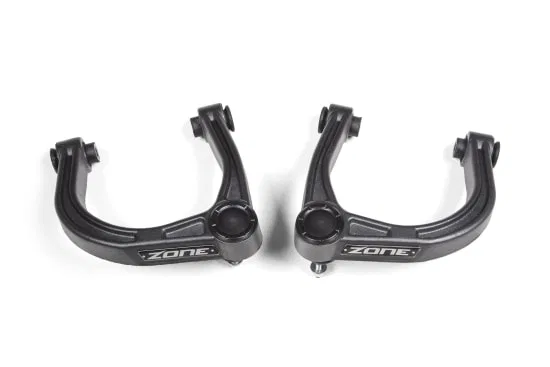 ZONF2303 – ZONE OFFROAD Control Arm, Boxed Non Adjustable Black Aluminum Set Of 2
